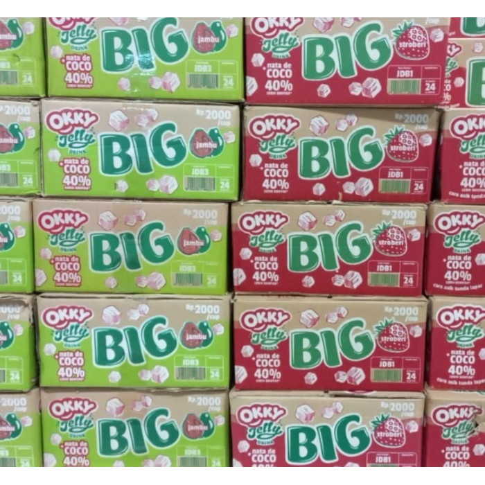 

Okky Jelly Drink Big 1 dus isi 24 cup