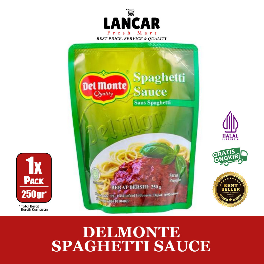 

DELMONTE SPAGHETTI SAUCE 250GR