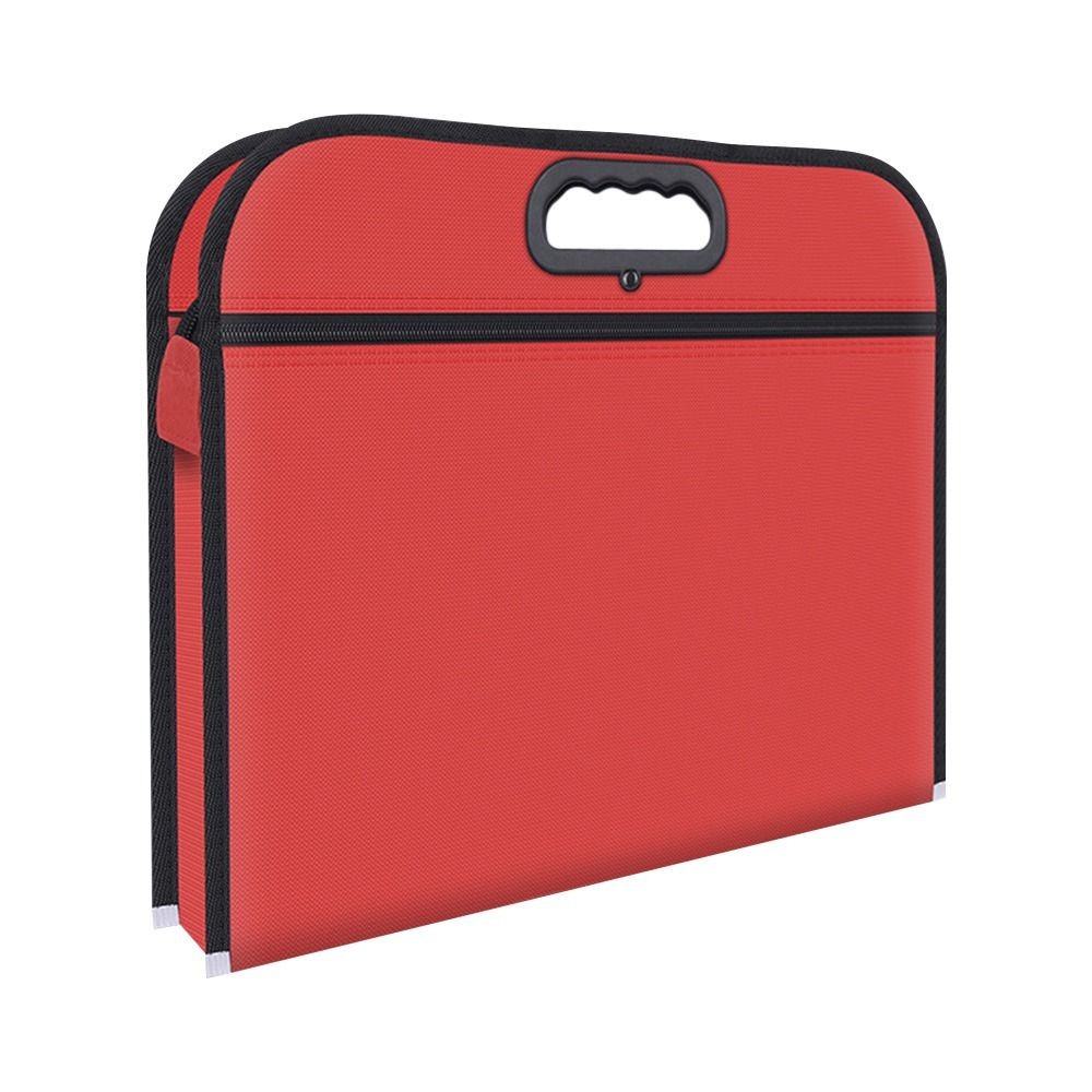 

Creative Large Capacity File Bag Canvas Multifunctional File Organizer Classified Portfolio Organizer