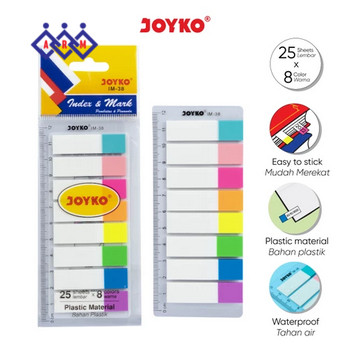 

Index & Mark / Penanda / Pembatas Joyko IM-38 / Plastik ++ Best Seller