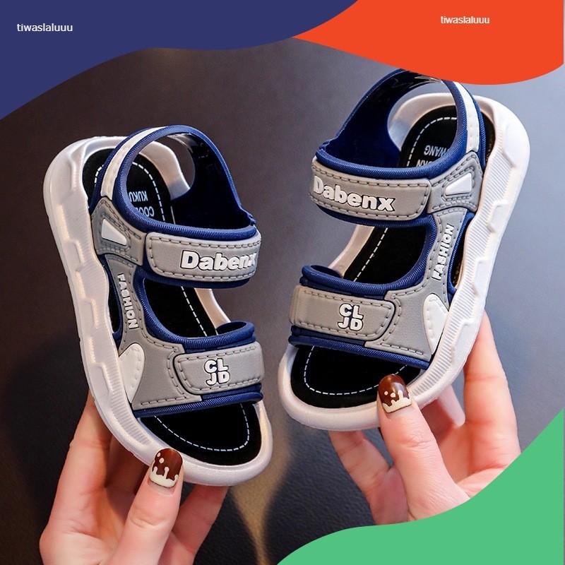 B379 Sandal Gunung Anak Laki Laki Perempuan Termurah Sendal Anak Cewek Cowok Bahan Karet Jelly Anti 