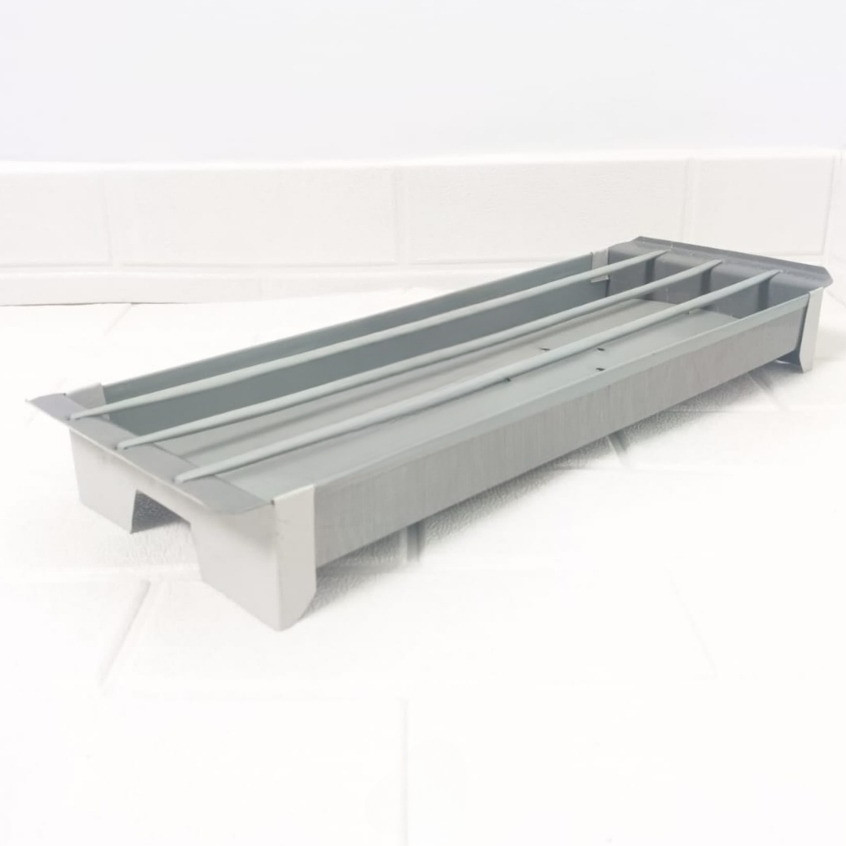 Bakaran Sate / Bakaran Jagung 46cm x 15cm Wadah Arang / Pembakaran Bakaran Sate Panjang / Pemanggang