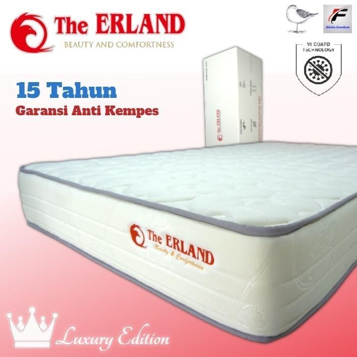 Kasur The Erland in Box Luxury Edition - 200 x 90 x 20, White Diamond