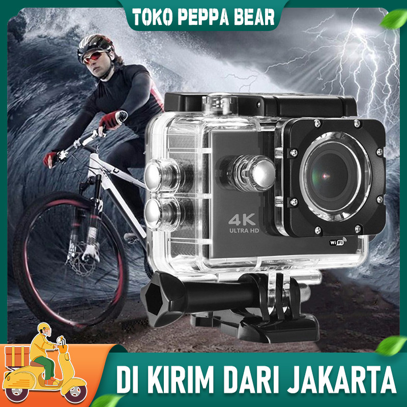 Sportcam Sport Camera Kogan Wifi 4k Ultra Hd kamera Sport Aksi Olah Raga Action Cam Perekam Vidio Au