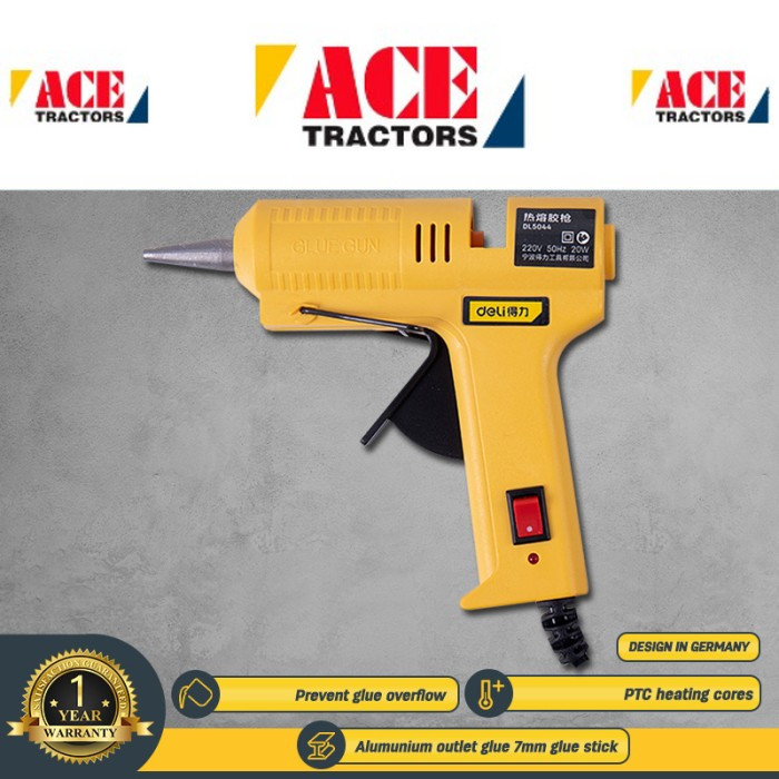 

Hot Melt Glue Gun / Lem Tembak 20W 7 mm Alat Perkakas DL5044