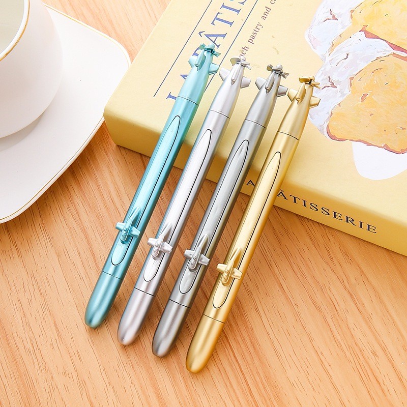 

4 Pulpen Gel Motif Kapal Selam Nuansa Logam Tinta Hitam Untuk Pelajar Kantor Pena Tanda Tangan GN-ST0592