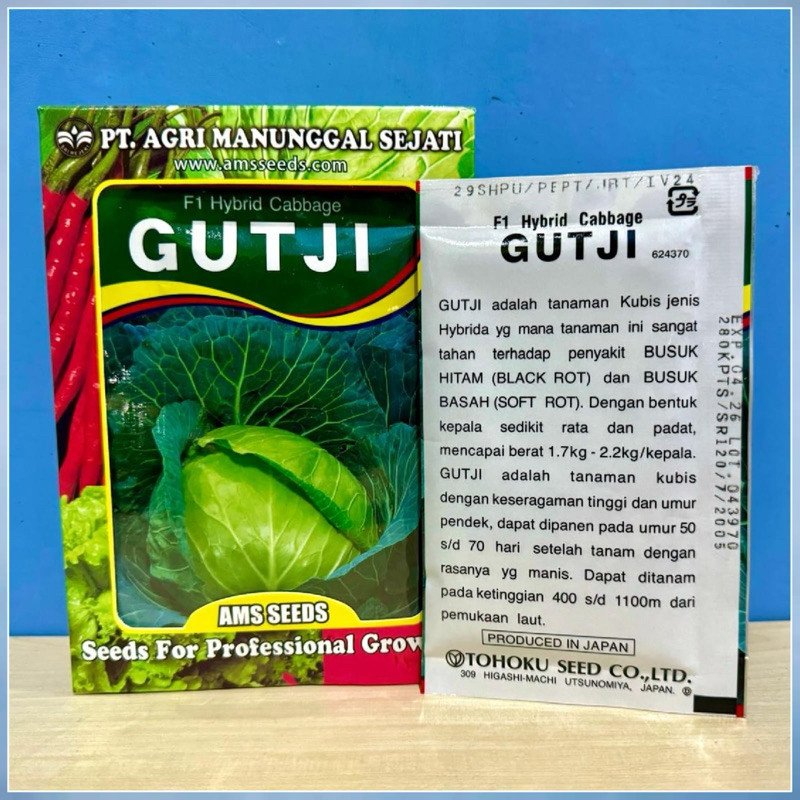 JAMIN MURAH Benih Kubis GUTJI F1 - 20gram(BISA LANGSUNG ORDER)