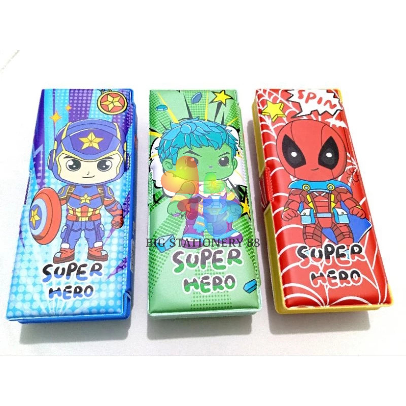 

KOTAK PENSIL/TEMPAT PENSIL SUPERHERO XPM-566-8