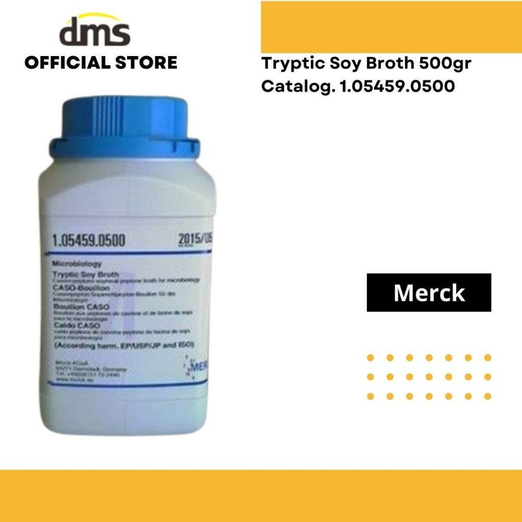 Tryptic Soy Broth Kemasan 500gr Merck