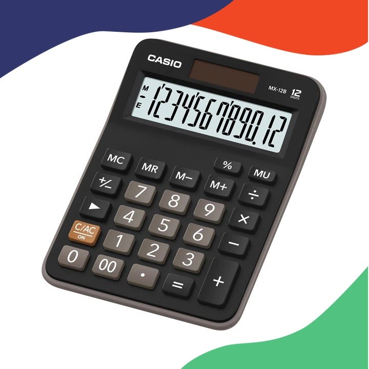 

COD Kalkulator Meja CASIO MX-12B Office Value Desktop Series Calculator 12 B HOTT