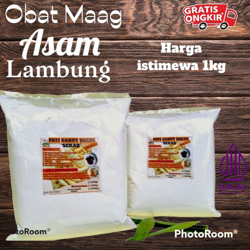

OBAT ASAM LAMBUNG/TEPUNG GARUT| TEPUNG IRUT| PATI ASAM LAMBUNG/ANGKRIK/AROWWROT 1KG