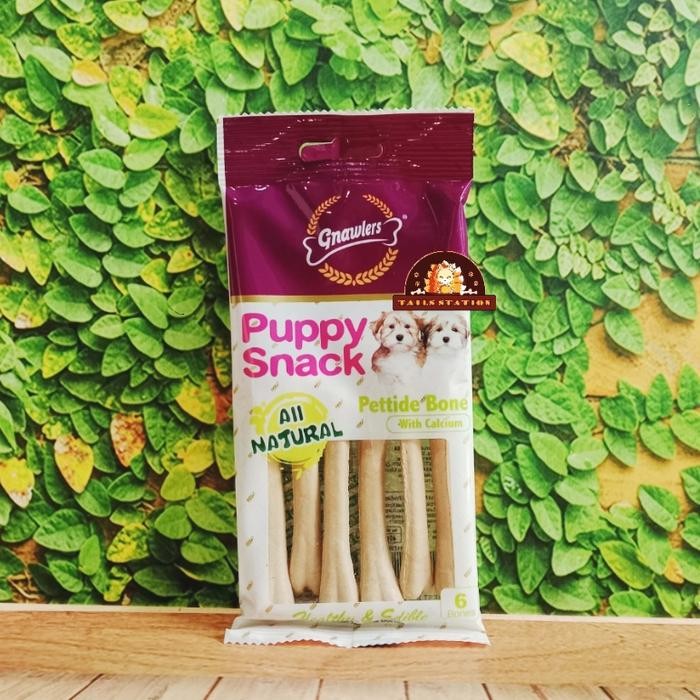 

Snack Anjing Gnawlers Puppy Snack For Dog Cemilan Anjing Dog Treats - Petite Calcium