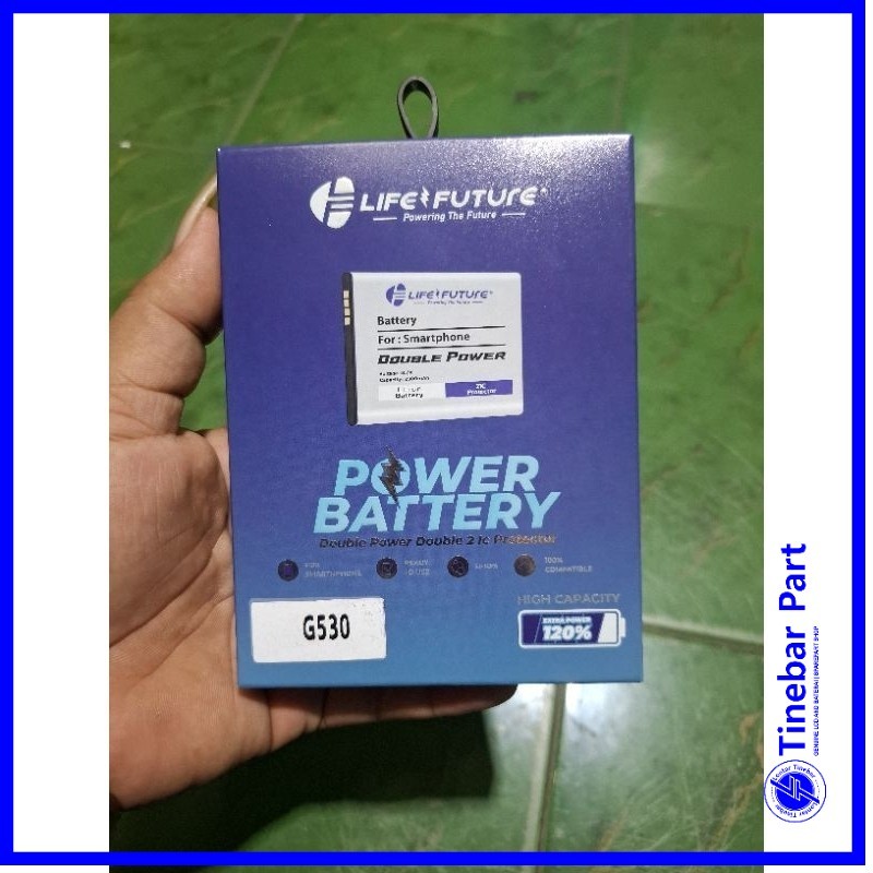 BATTERY G530 J2 PRIME/J5/J3/A2 CORE/GRAND PRIME ORI - LF (LIFE FUTURE)