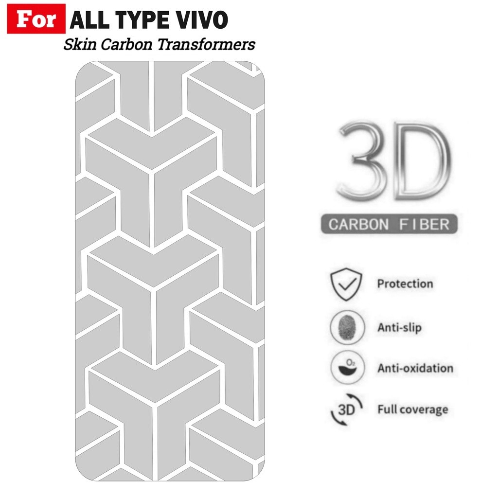 Skin Carbon Glitter Hp All Type VIVO Motif Transformers