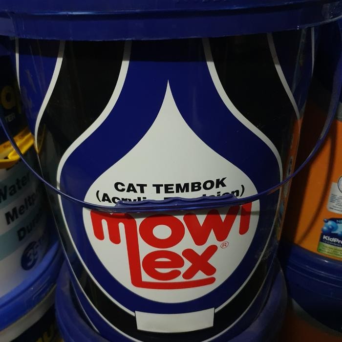 Cat Tembok Mowilex Putih E100 E 100 Emulsion 20 25 Liter kg - E100