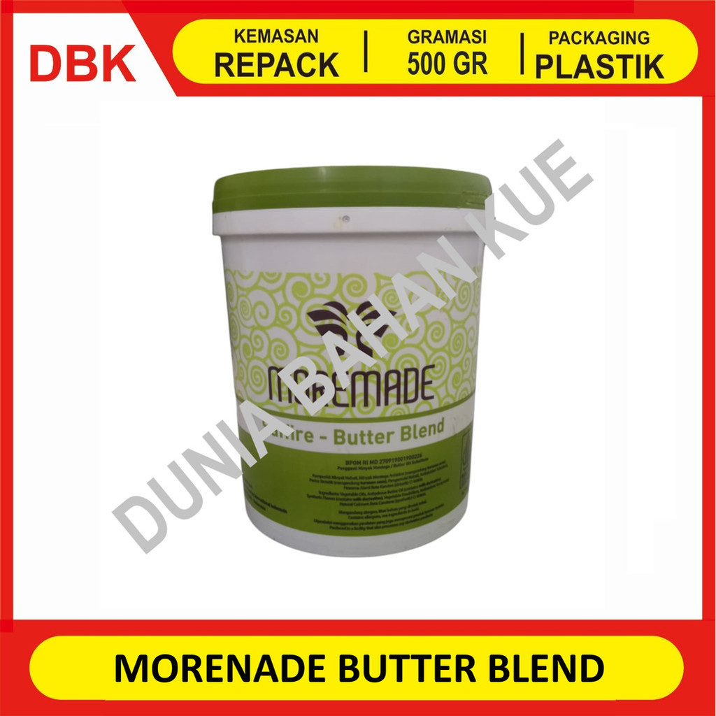 

MOREMADE BUTTER BLEND / BUTTER BLENDING - REPACK 500 GR