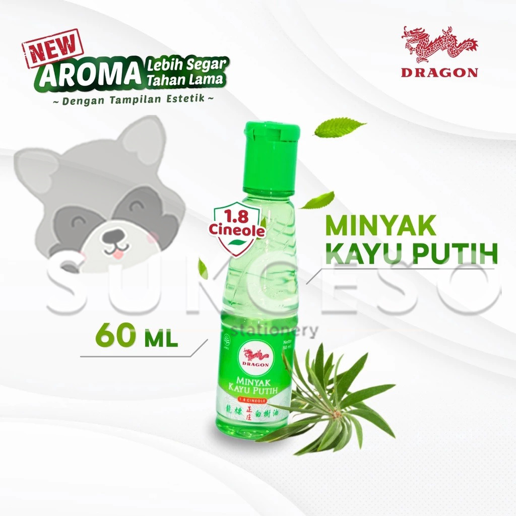 DRAGON Minyak Kayu Putih 60ml Murah Berkualitas