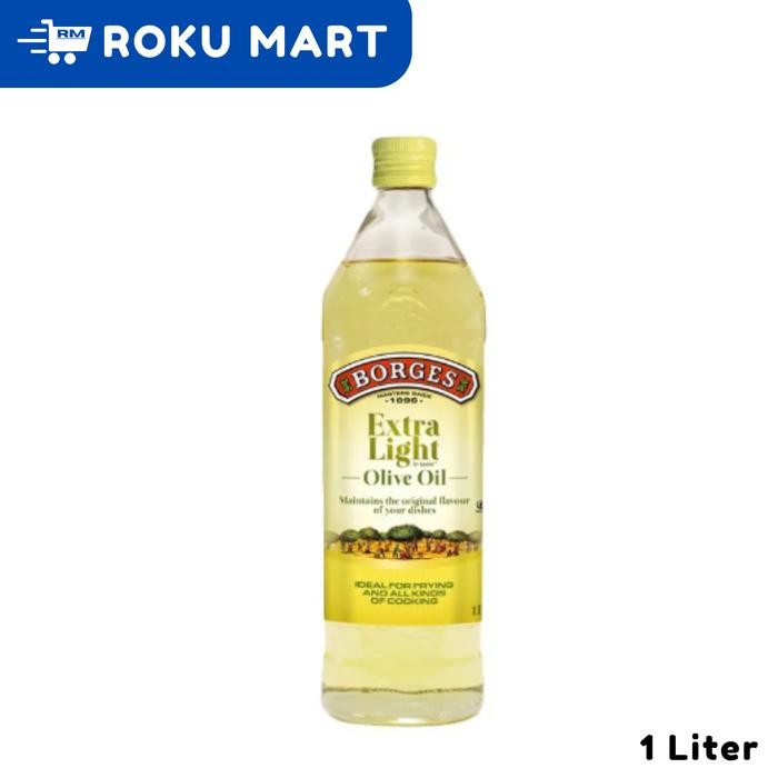 

BORGES Extra Light Olive Oil 1 Liter / BORGES Minyak Zaitun
