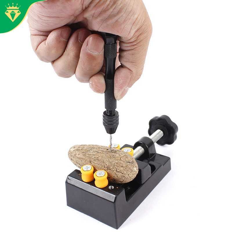 Alat Bor Mini Kecil Manual Operation Dilengkapi 25 Buah Mata Bor