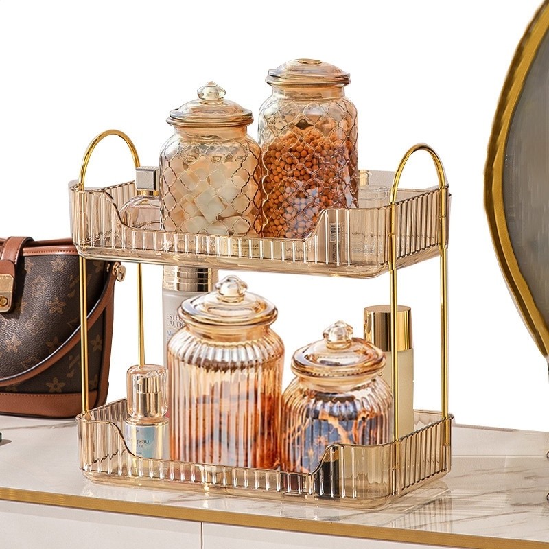 Rak Aqua Gelas Estetik Rak Serbaguna Tempat Kosmetik Tempat Aqua Gelas Estetik Mewah