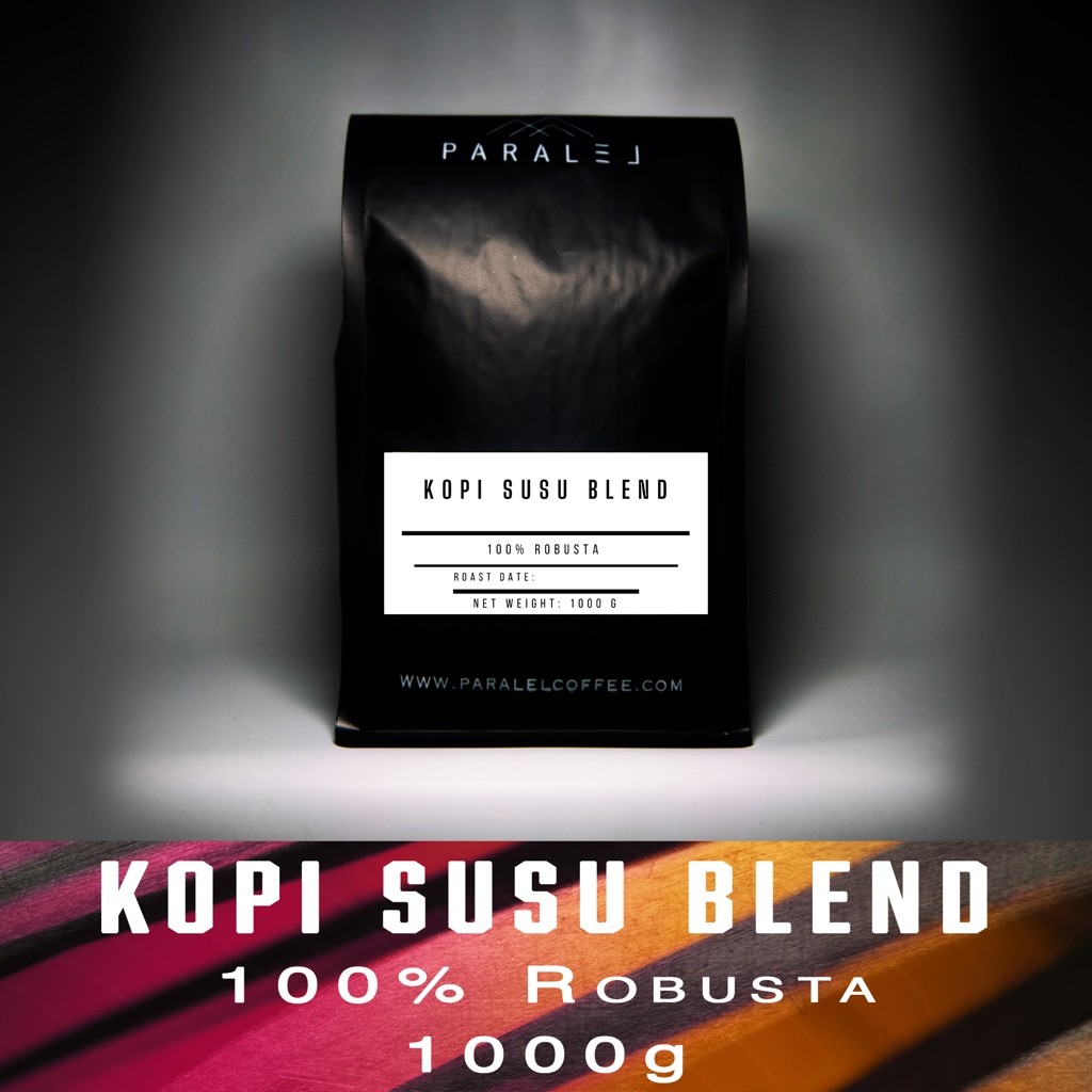 

Kopi Susu Blend 100% FINE Robusta 1kg Coffee Beans Biji Kopi