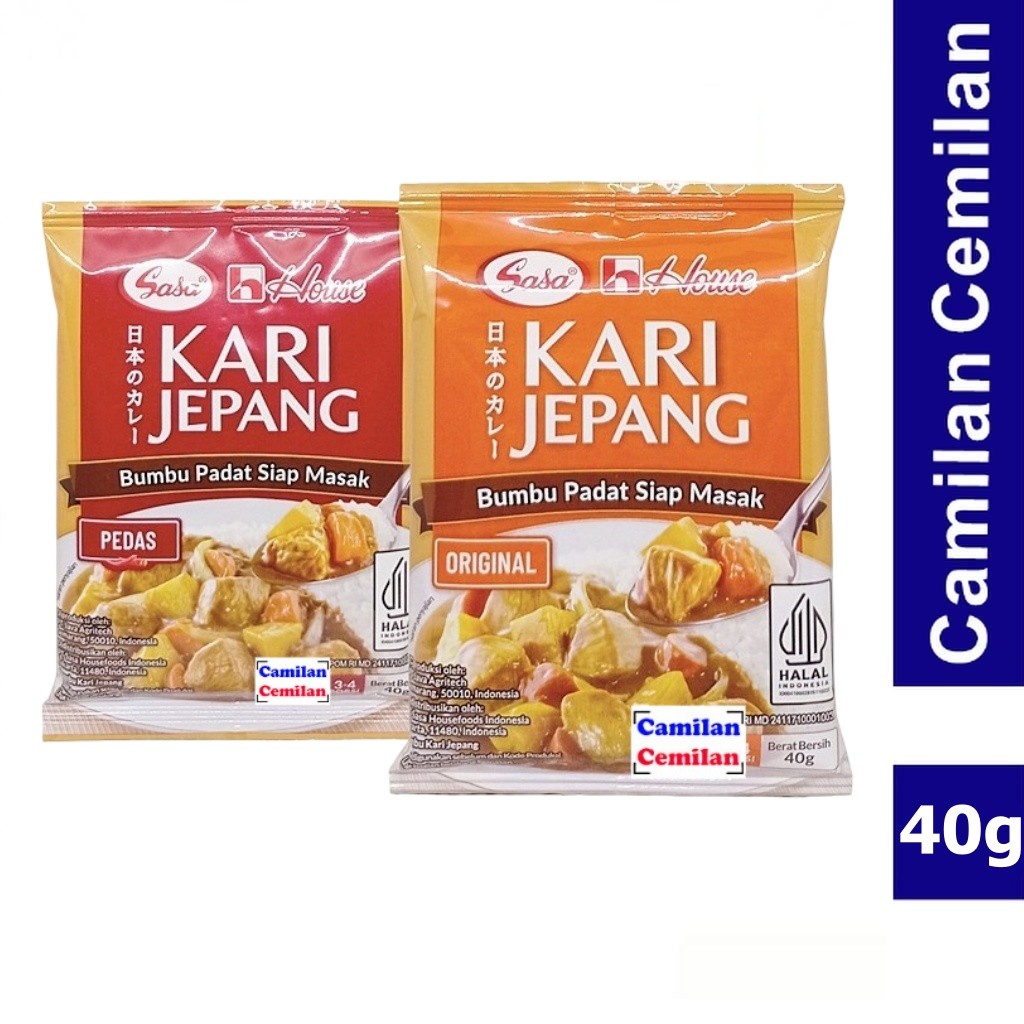 

Sasa House Kari Jepang Bumbu Padat 40 gr