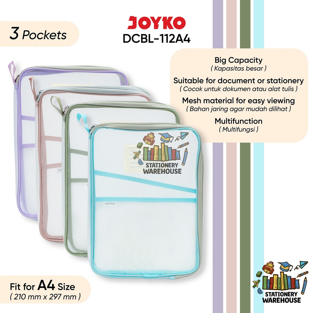 

Document Bag L JOYKO Tas Dokumen L DCBL-112A4