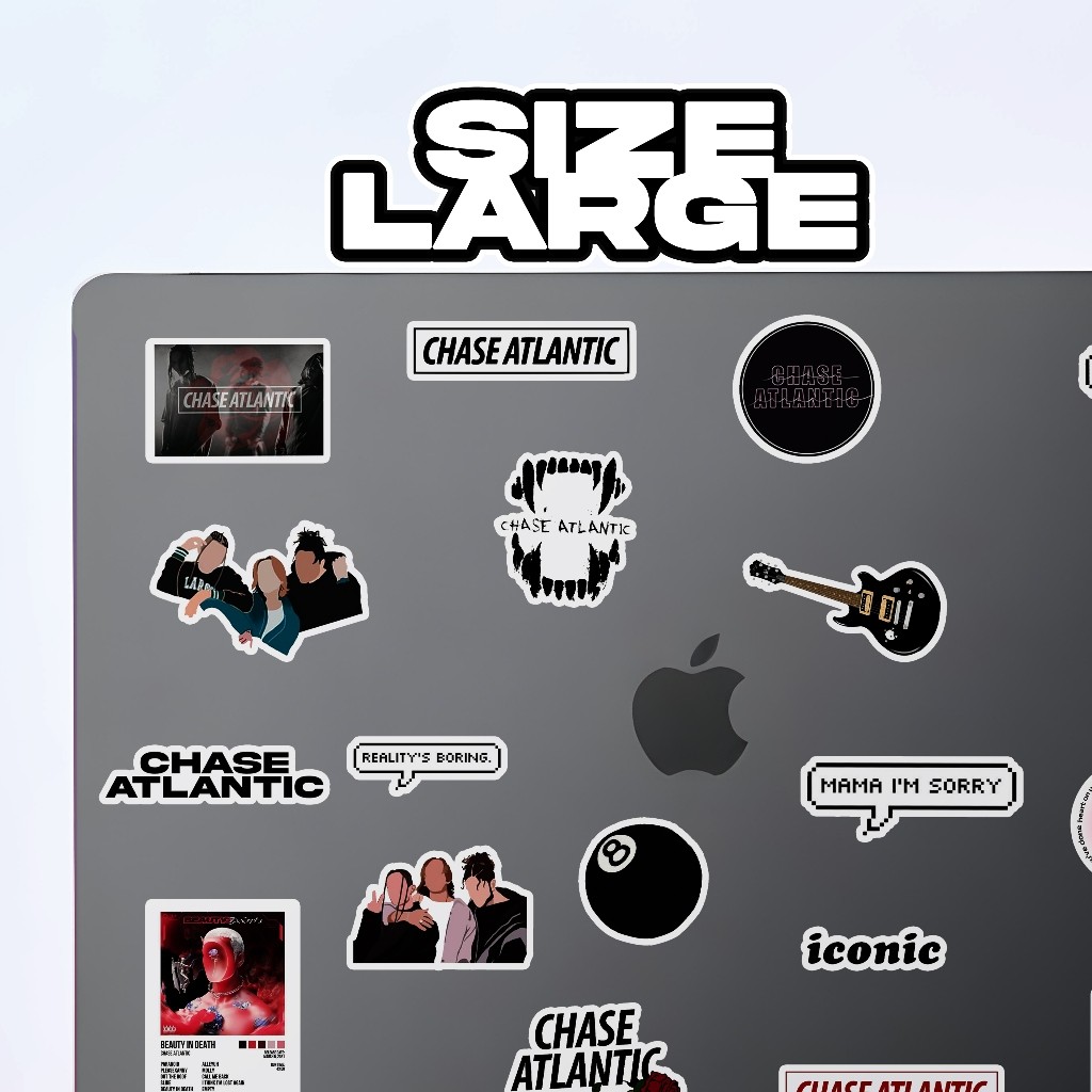 

Stiker CHASE ATLANTIC Band Pack | Stiker Anti Air Anti Luntur | Sticker HP Laptop Helm