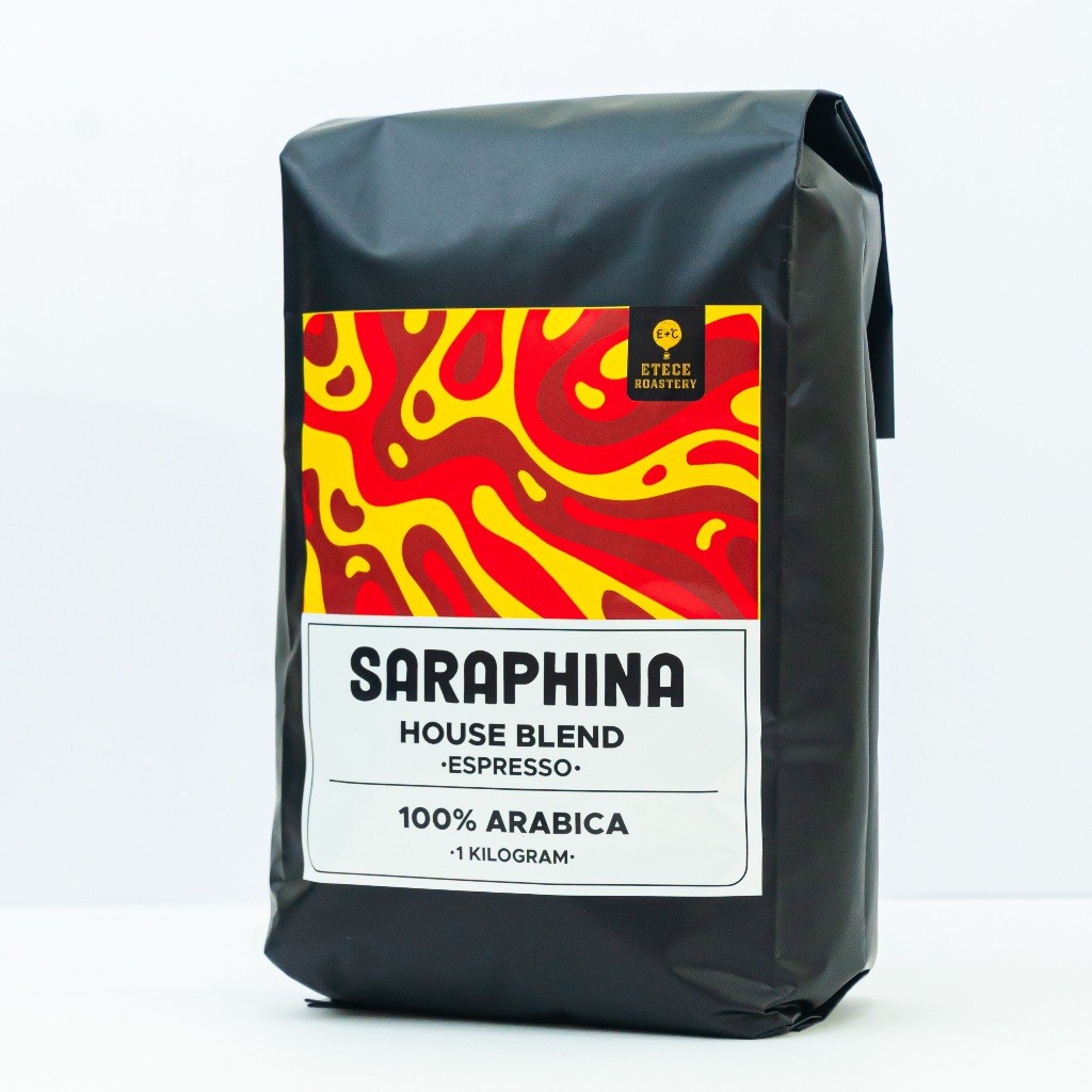 

Biji Kopi Blend ETC 100% SARAPHINA Full Arabica (biji/bubuk) 1 Kg