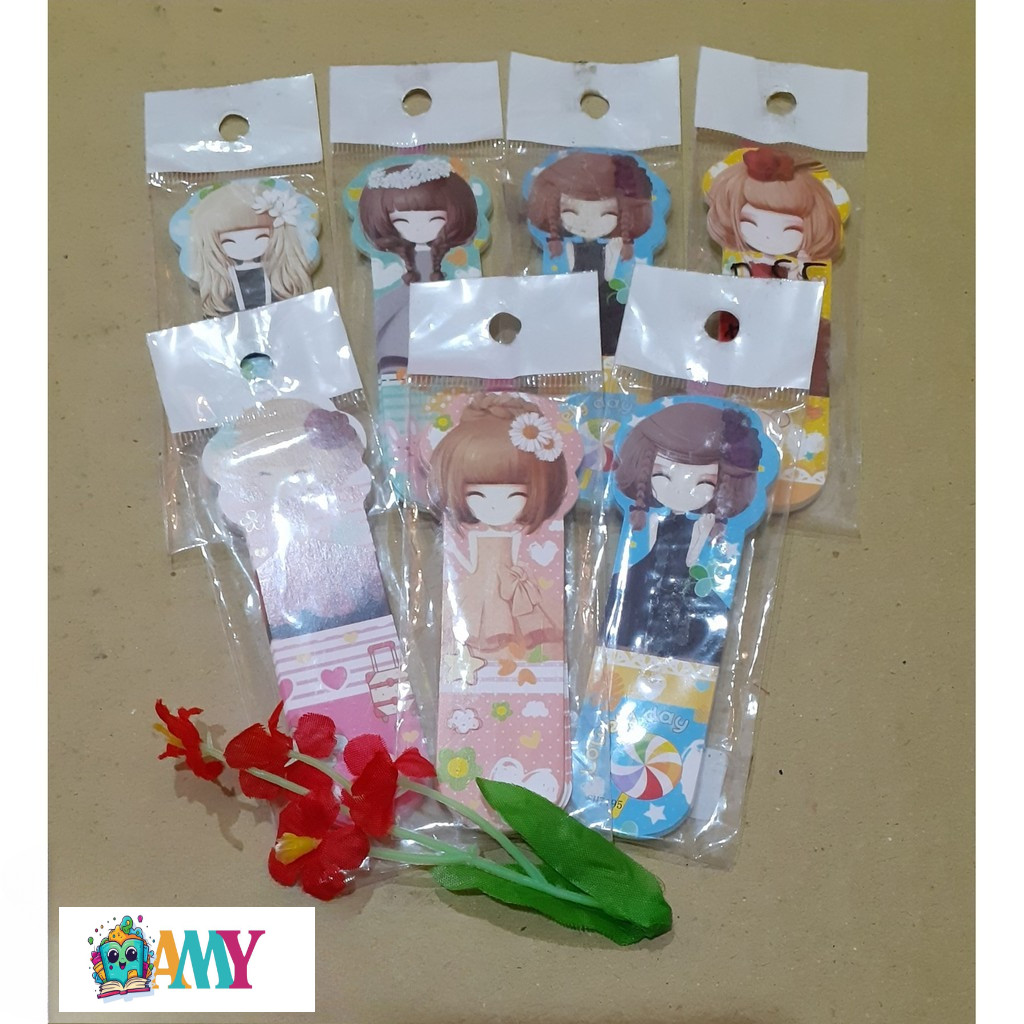 

PEMBATAS BUKU GIRLS SH7 Amy Stasionary