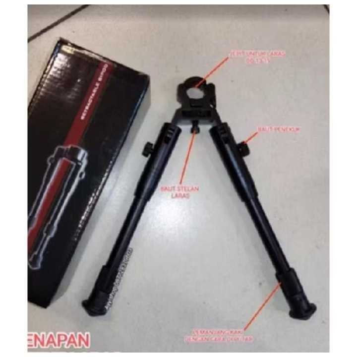 bipod laras jepit bipod pcp penyangga/Bipod Panjang tipe RelCO