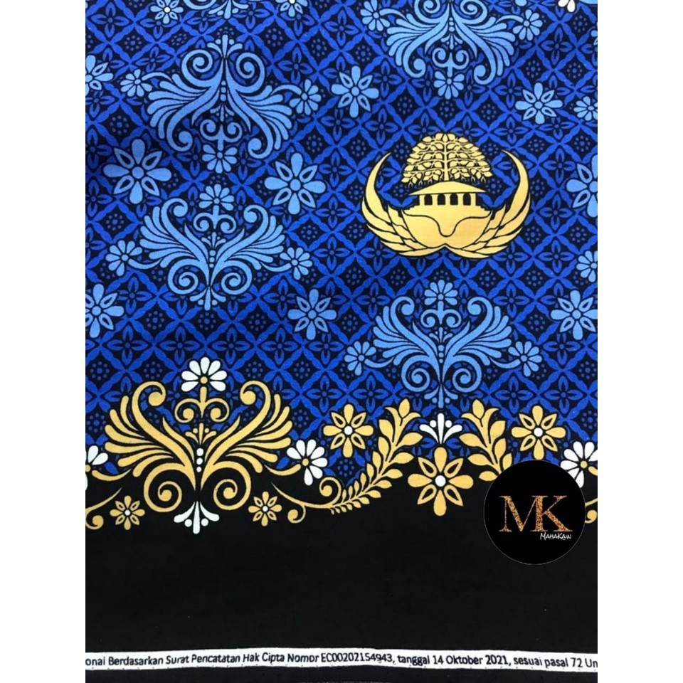 HIGH QUALITY Kain Batik Seragam Korpri PGRI Potongan Bahan Katun C40 C50 Semi Sutra Meteran