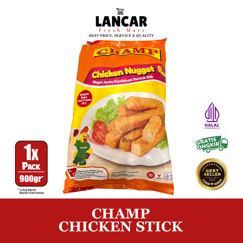 

CHAMP STICK 900GR / CHAMP CHICKEN STICK 900GR