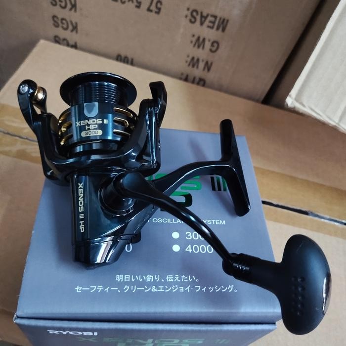 reel ryobi xenos III hp 2000 power handel