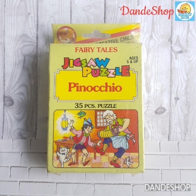 Fairy Tales Jigsaw Puzzle Pinocchio - Puzzle Anak Pinokio (35 keping)