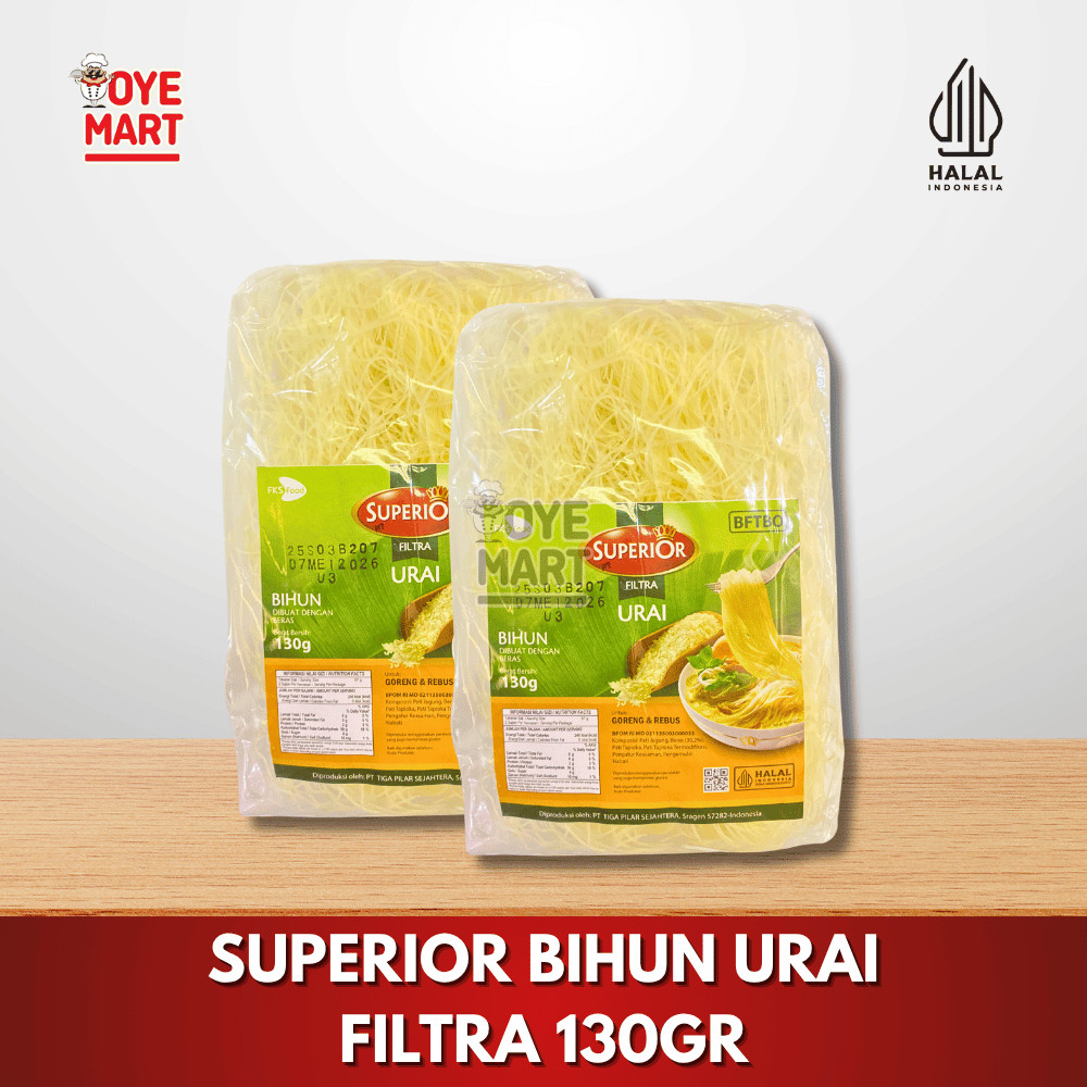 

SUPERIOR BIHUN URAI FILTRA 130GR