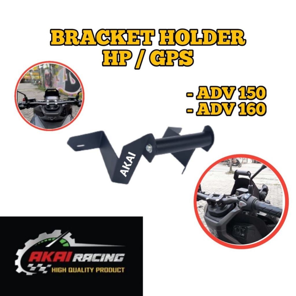 Promo Breket Holder Hp Gps Motor Adv 150 Adv 160 Kualitas Terbaik
