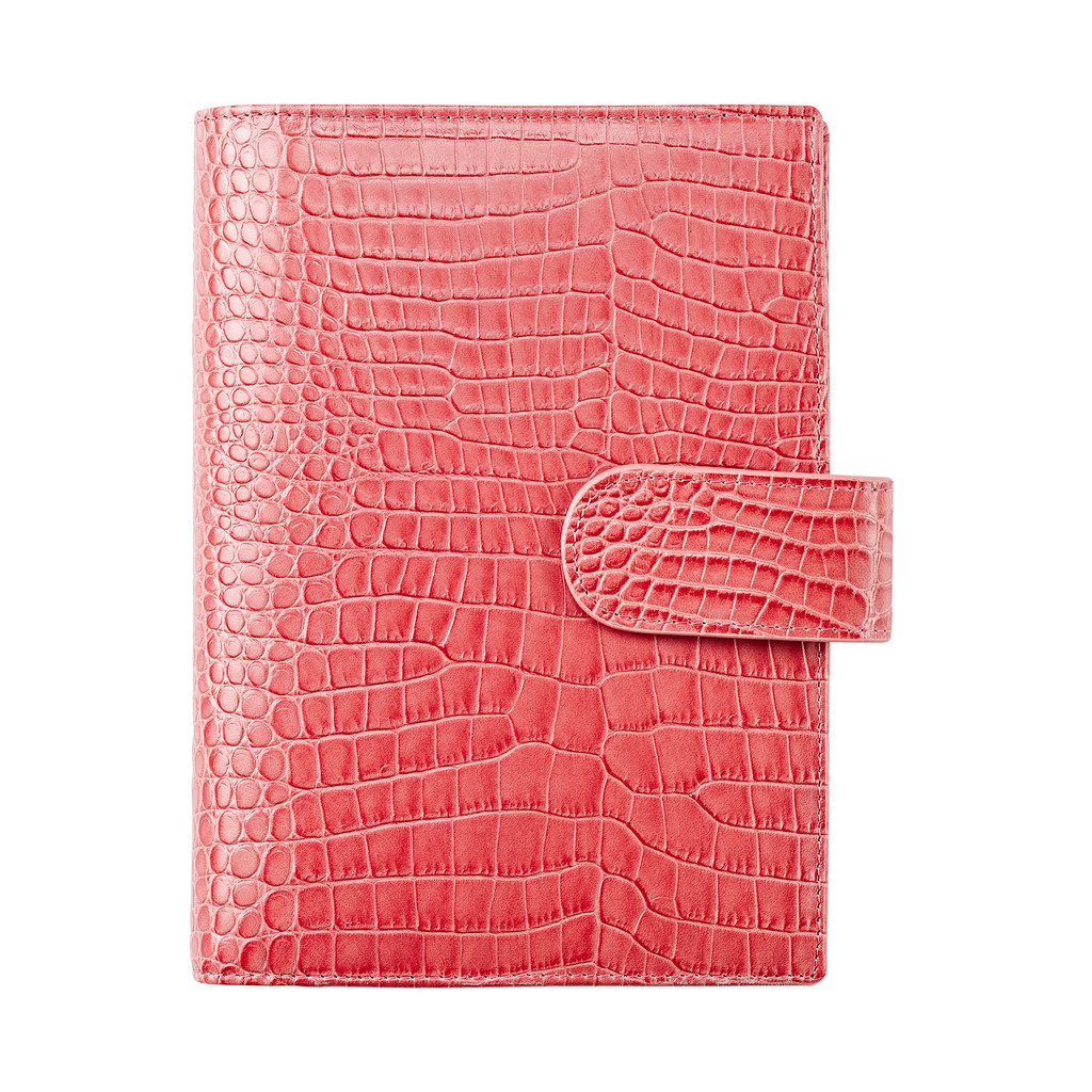 

Smartfee Leather Cover for B6 B Stalogy Notebook Genuine Croc Print Leather Planner Cover Diary Journal