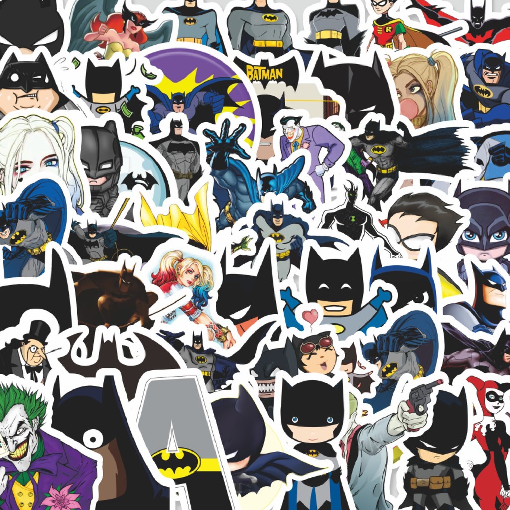 

Stiker Cutting Pack Stiker Kartun Batman Isi 100Pcs Series Aesthetic Lucu Keren Untuk Koper Bahan Vynil