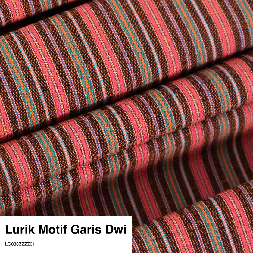 Kain Lurik Prasojo Garis Dwi