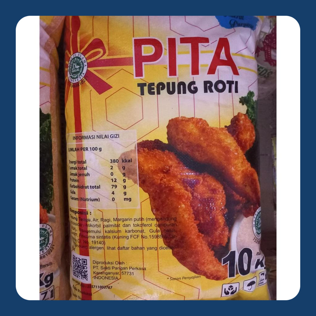 

Khusus JNE Breadcrumb Mix 10kg / Tepung Panir 10kg (1zak)