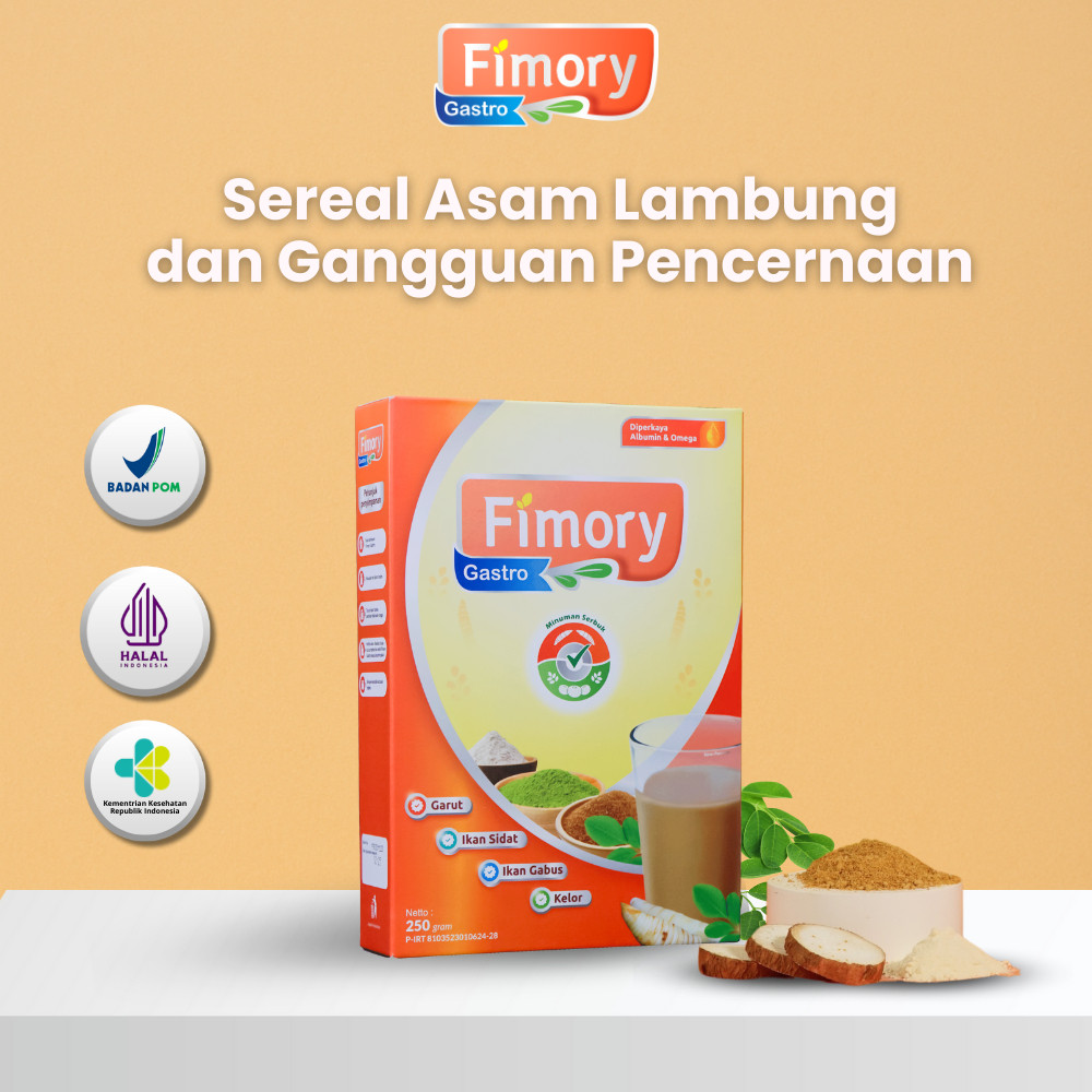 

Fimory Minuman Sereal Umbi Garut atasi Gangguan Lambung & Kesehatan Pencernaan untuk Pria Wanita