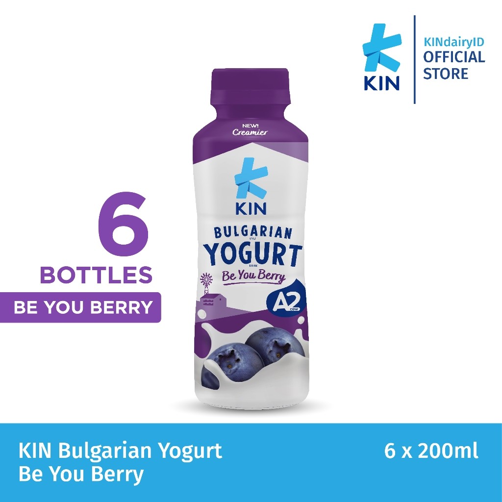 

NEW KIN BULGARIAN YOGURT BLUEBERRY (6x200 ML) PREMIUM