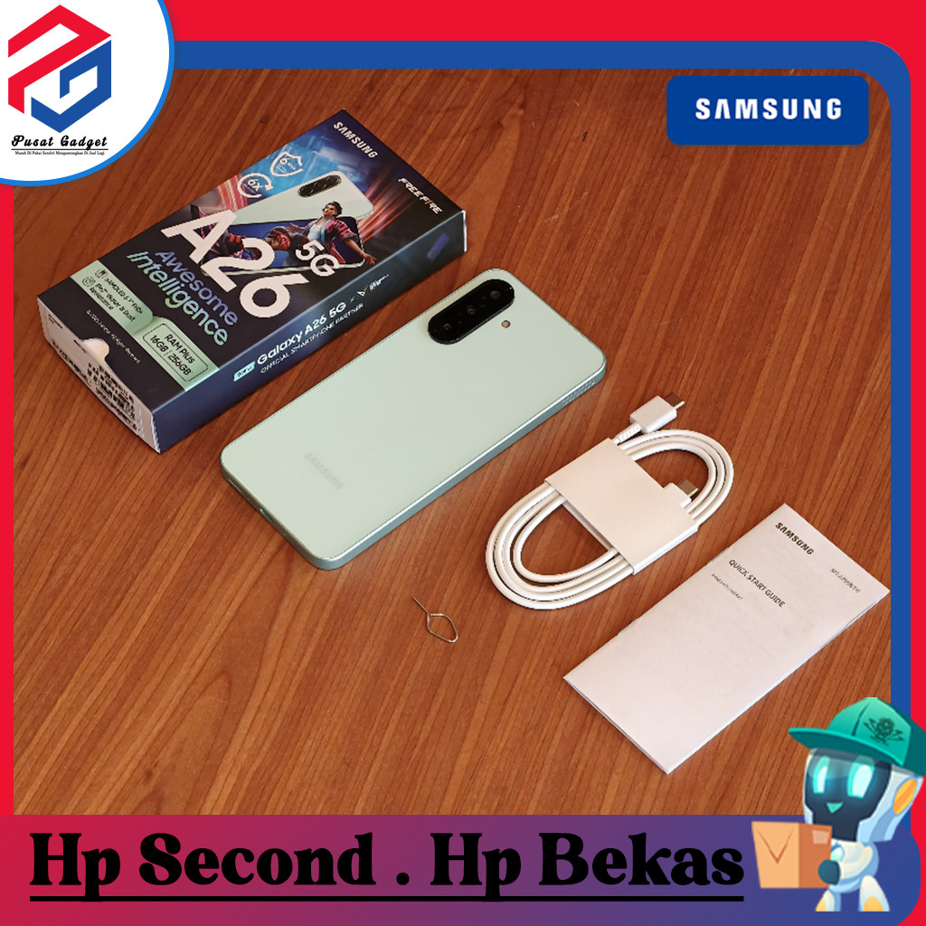 Samsung A26 5G Ram 8GB Rom 256GB Second Pusat Gadget