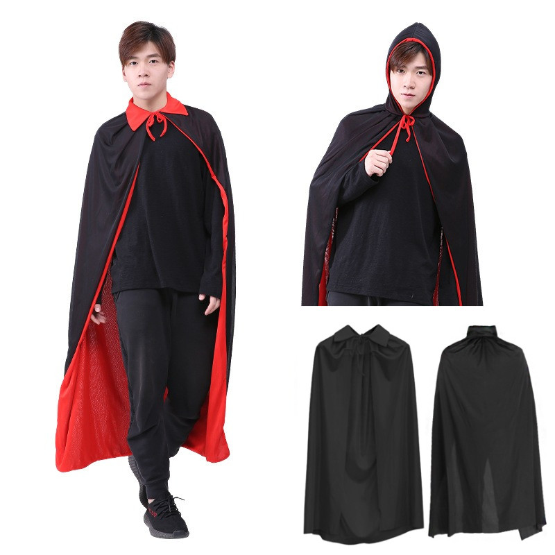 HW38 Jubah Penyihir Witch Harry Potter Costum Costume Kerah Hoodie Vampire Trick Or Treat Kostum Hal