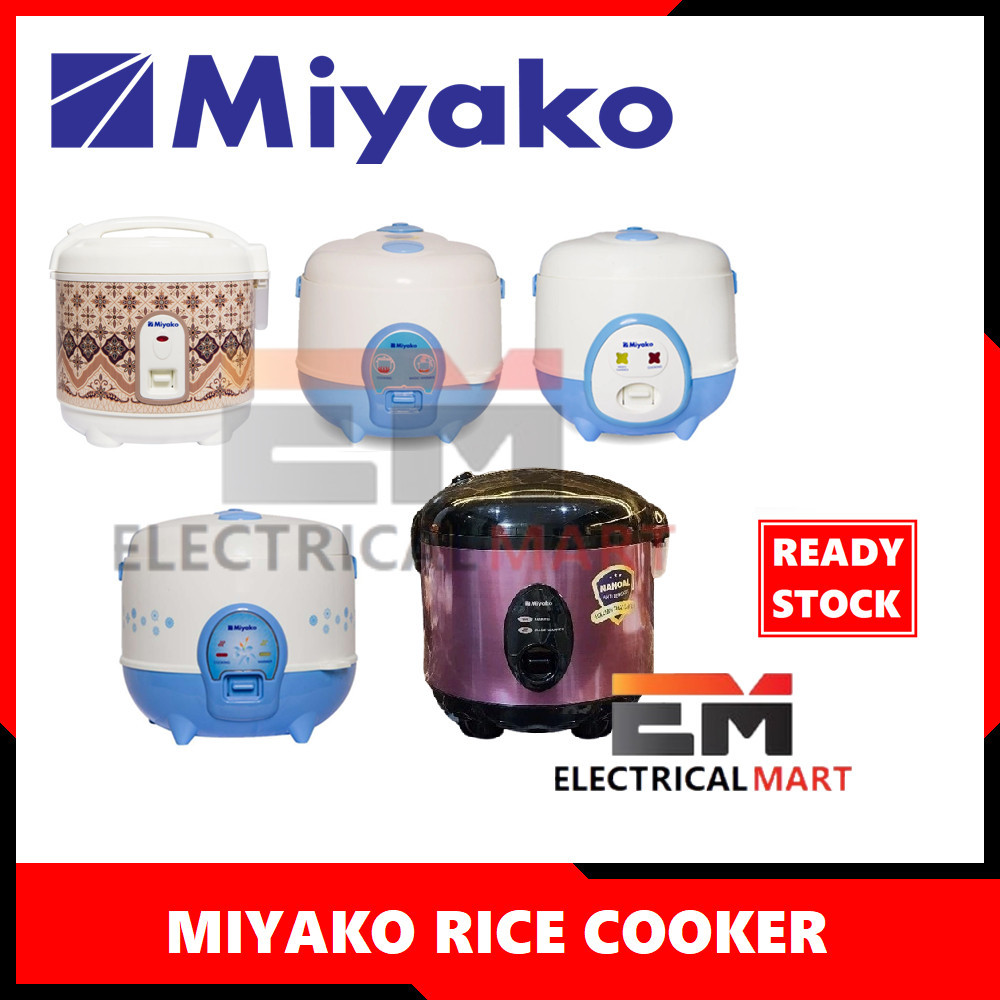 MIYAKO Magic Com 0.6 1.2 1.8 Liter MCM 606 A B 512 C 508 SBC - Rice Cooker Penanak Nasi 0,6 1,2 1,8 