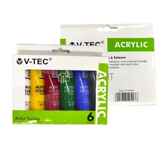 

V-TEC ACRYLIC VT 675A / 75 ML ISI 6 WARNA