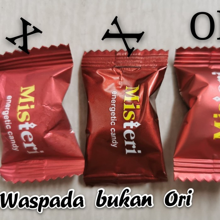 BARU Misteri Candy- Permen Penambah Stamina Vitalitas Pria Dewasa 1 Pcs