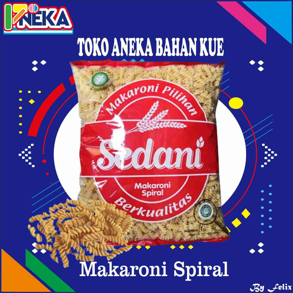 

Makaroni Spiral Sedani 1Kg