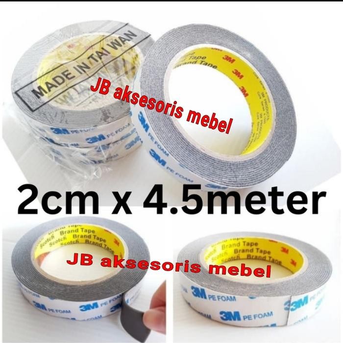 SOLASI DOUBLE TAPE FOAM 3M / ISOLASI DOBEL TAPE SPOON BUSA 3M - FOAM 3M